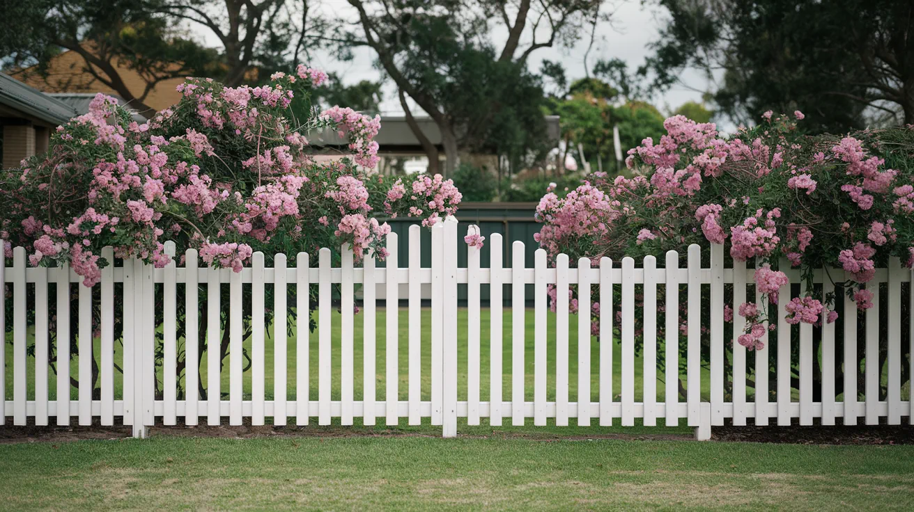 painted fence